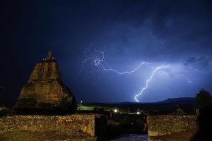 Tormenta sobre Peña Águila